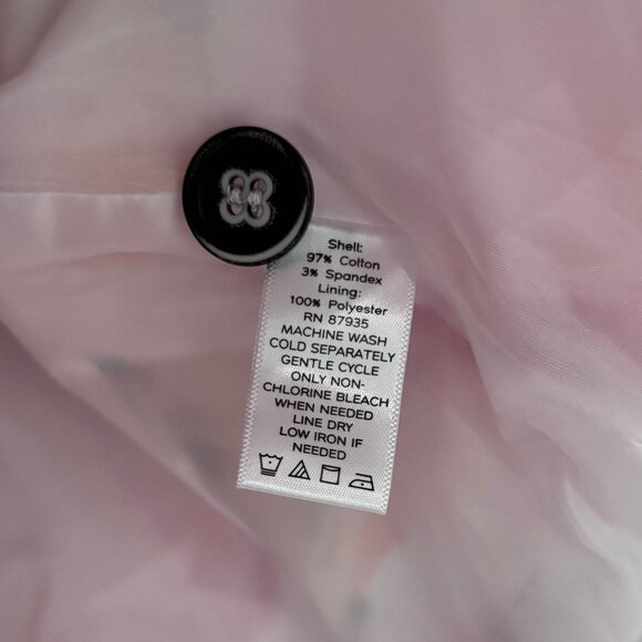 Susan Graver Spring Summer Lined Jacket S - Picture 8 of 8